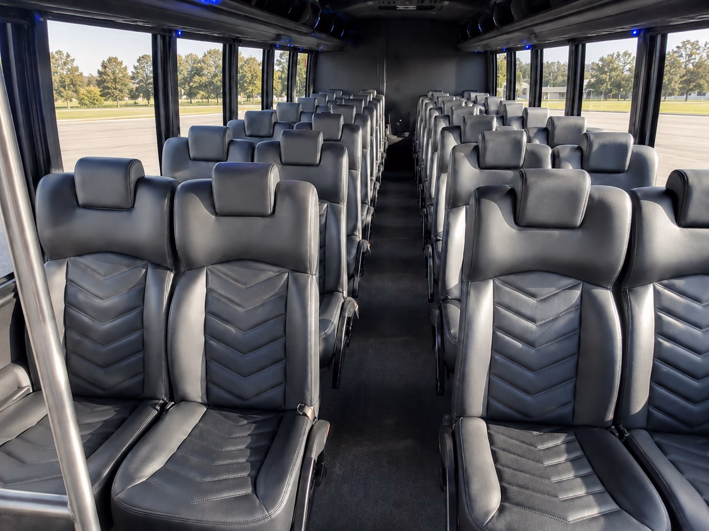 provo 20 passenger minibus inside