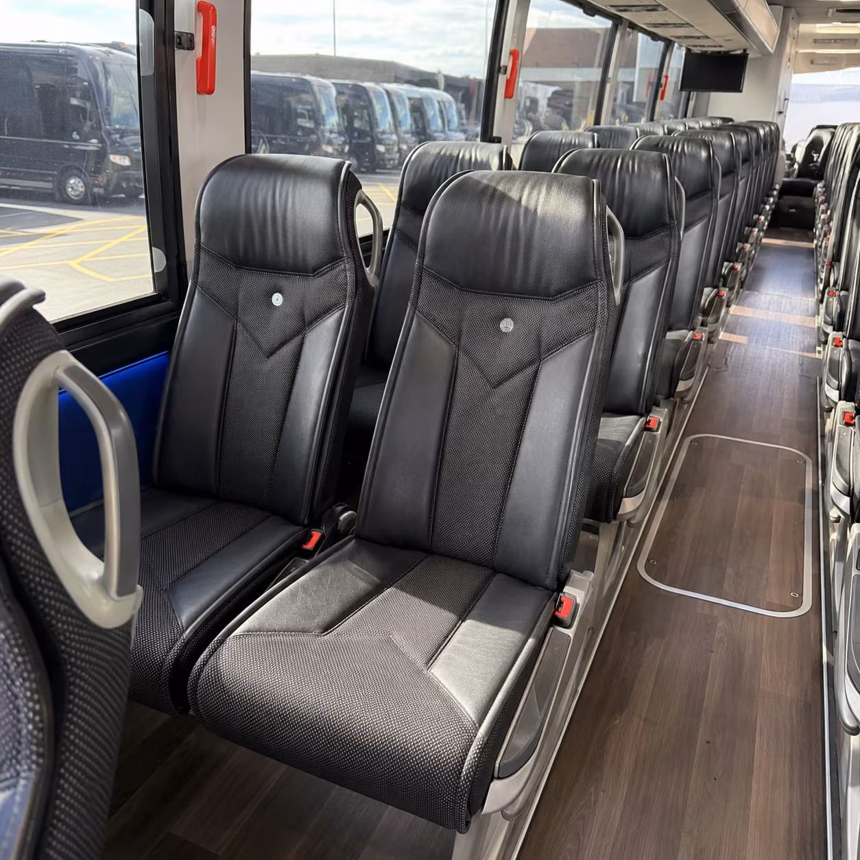 provo 40 passenger charter bus interior