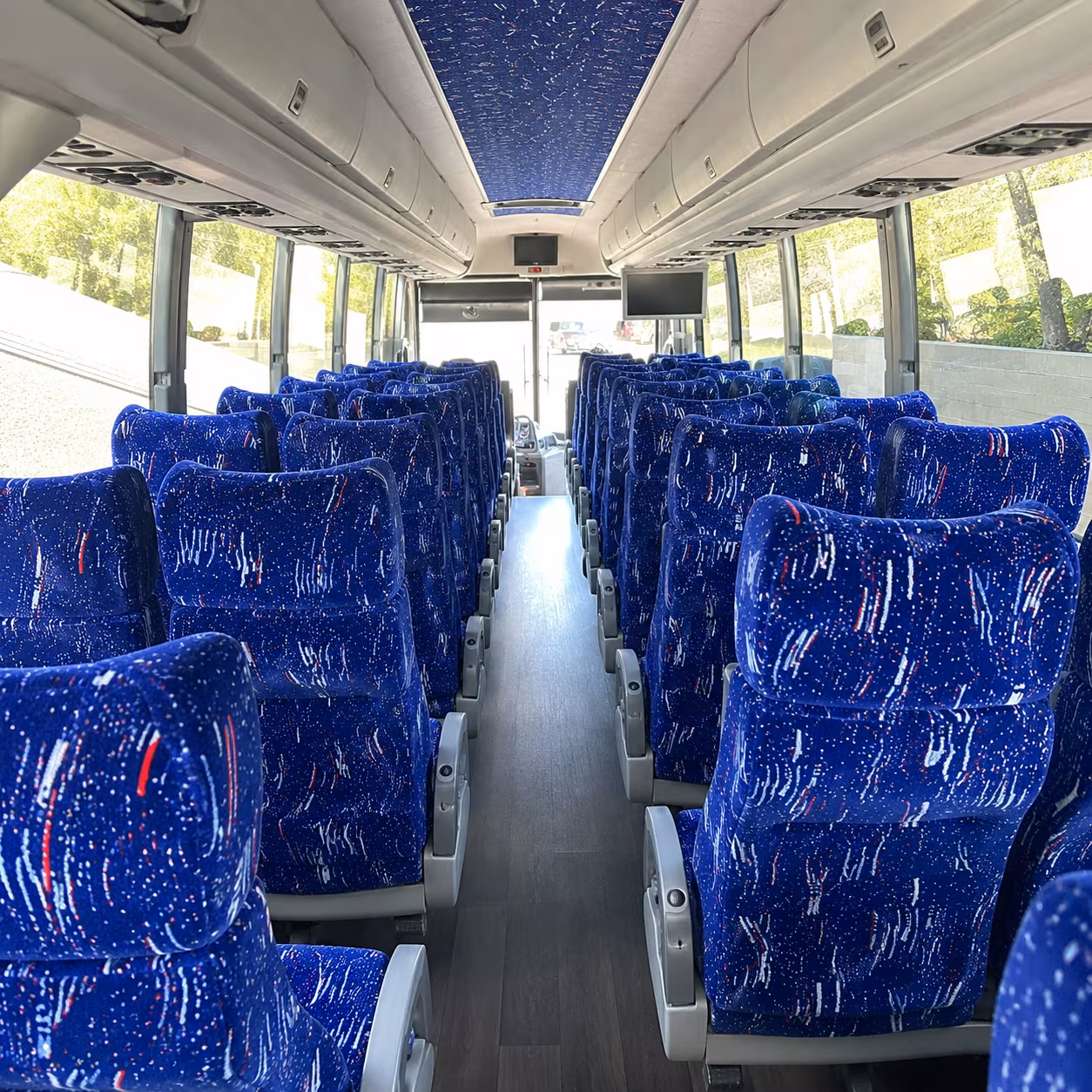 provo 50 passenger charter bus interior