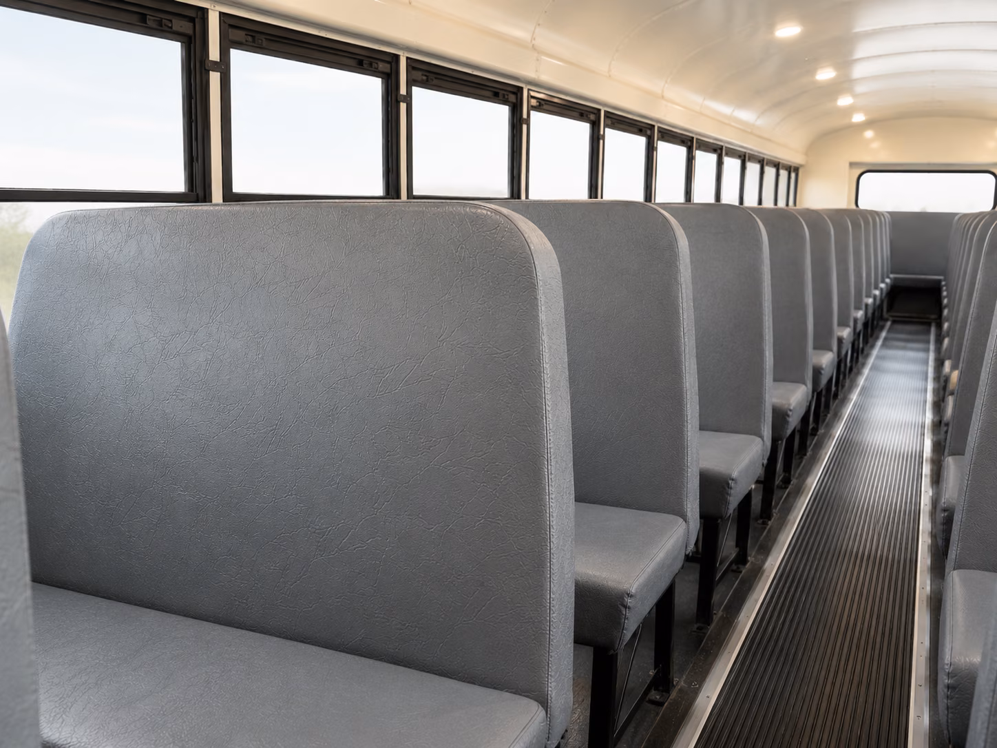 provo school bus interior