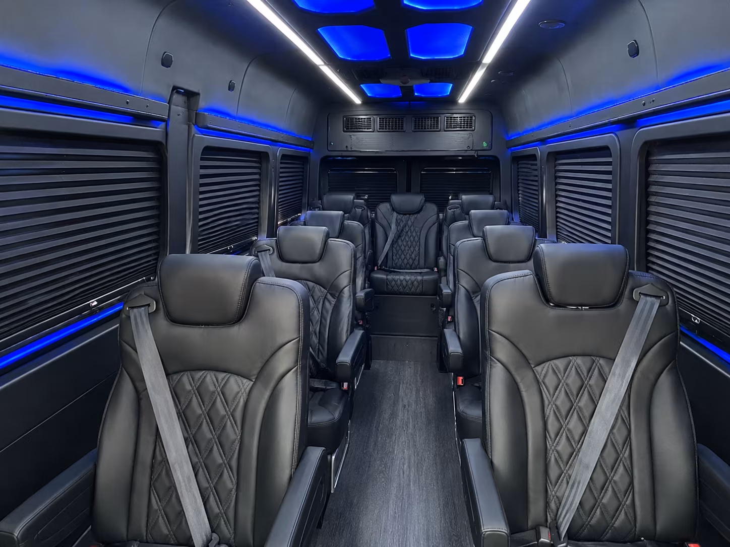 provo sprinter van with driver inside